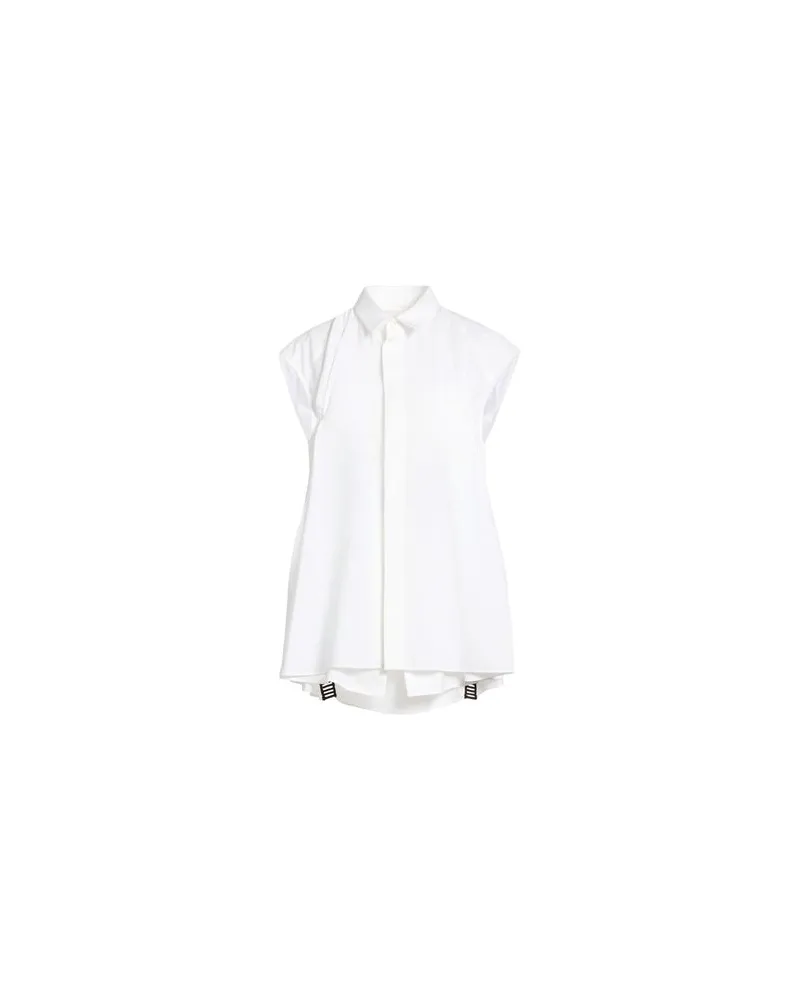 Sacai TOPS - Hemdenauf YOOX.COM Weiß