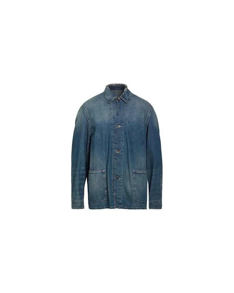 Maison Margiela JACKEN & MÄNTEL - Jeansjacken/Mäntelauf YOOX.COM Blau