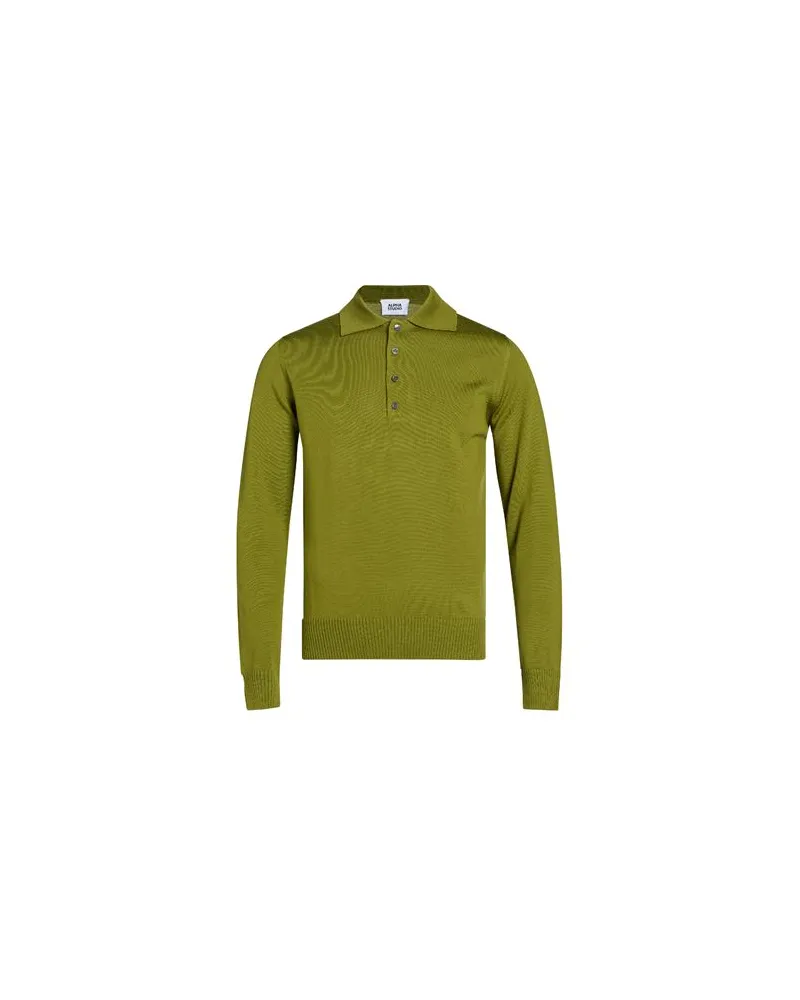 Alpha Studio TOPS - Poloshirtsauf YOOX.COM Militärgrün