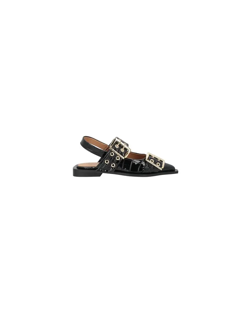 Ganni SCHUHE - Ballerinasauf YOOX.COM Schwarz