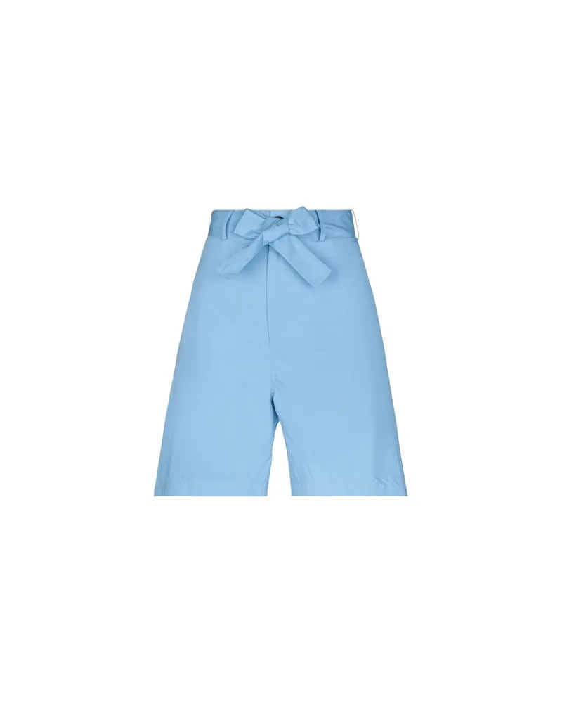 PLAN C HOSEN & RÖCKE - Shorts & Bermudashortsauf YOOX.COM Himmelblau