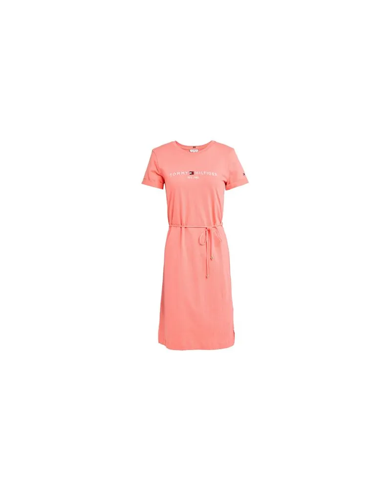 Tommy Hilfiger KLEIDER - Midi-Kleiderauf YOOX.COM Lachs
