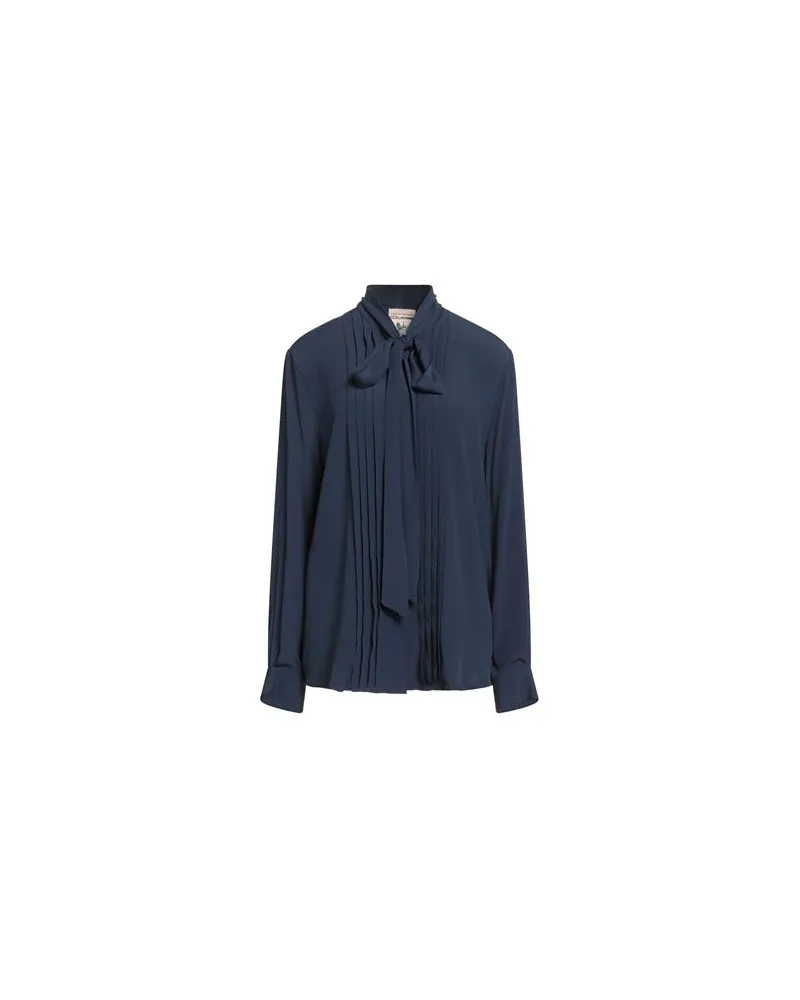 Semicouture TOPS - Hemdenauf YOOX.COM Marineblau