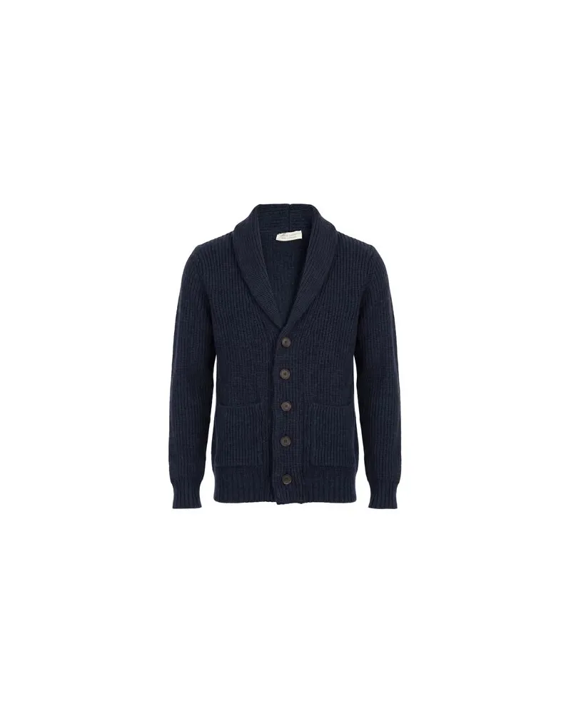 Filippo de Laurentiis STRICKWAREN - Strickjackenauf YOOX.COM Taubenblau