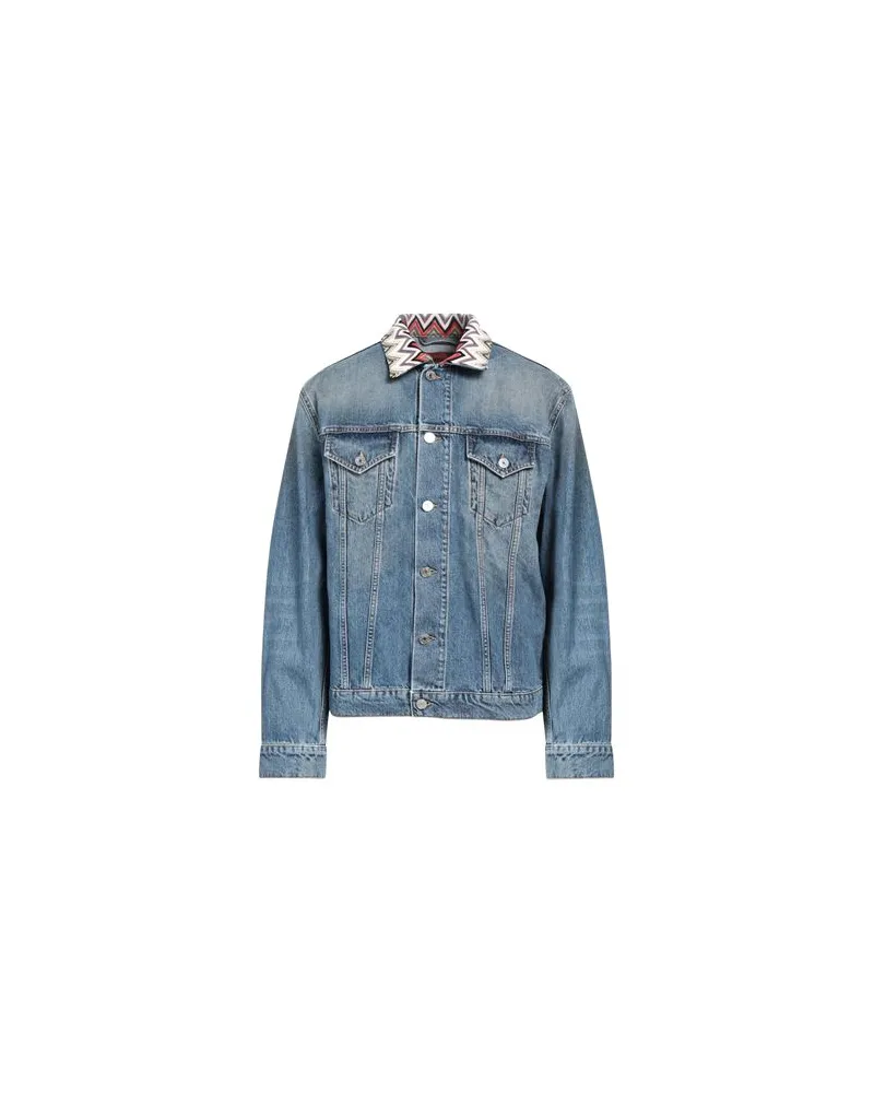Missoni JACKEN & MÄNTEL - Jeansjacken/Mäntelauf YOOX.COM Blau