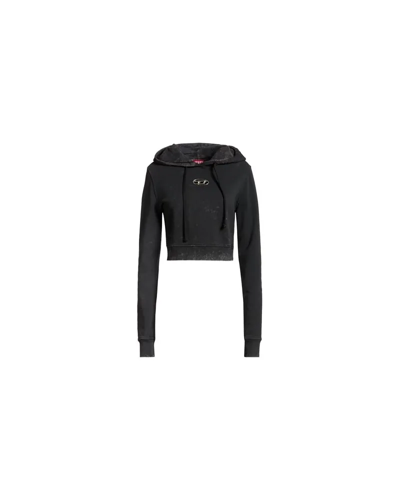 Diesel TOPS - Sweatshirtsauf YOOX.COM Schwarz