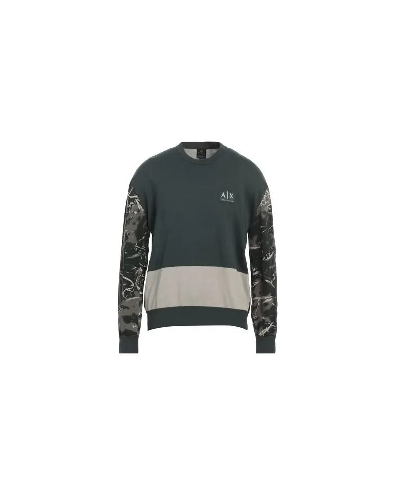 Armani Exchange STRICKWAREN - Pulloverauf YOOX.COM Militärgrün