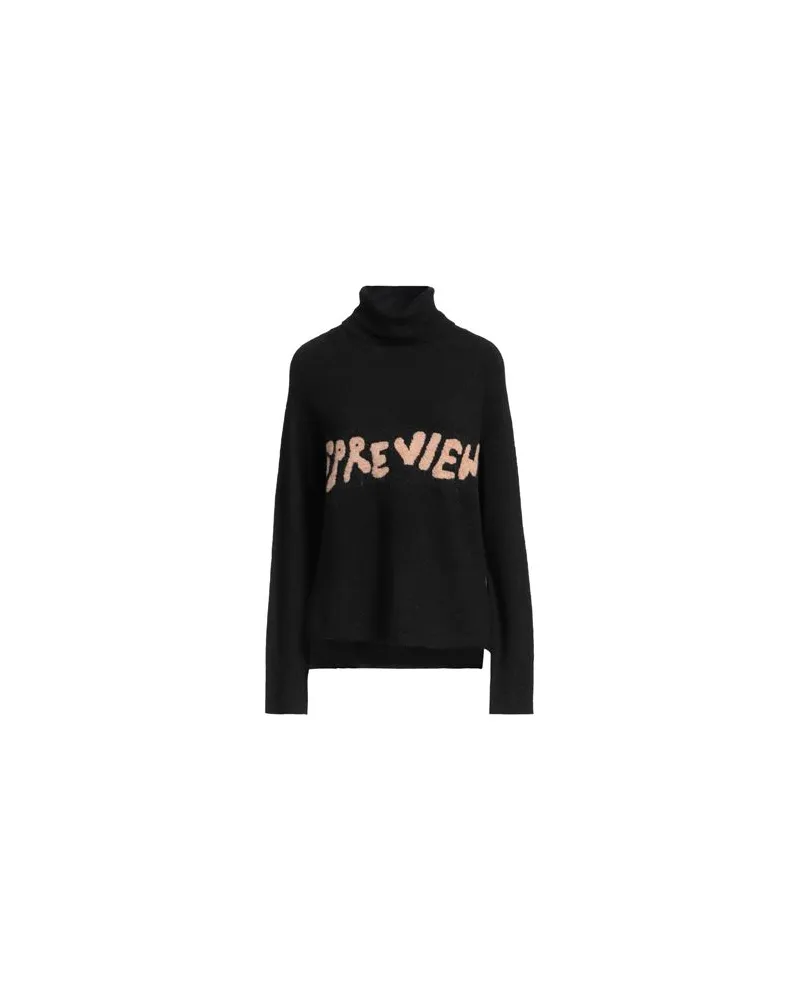 5PREVIEW STRICKWAREN - Rollkragenpulloverauf YOOX.COM Schwarz