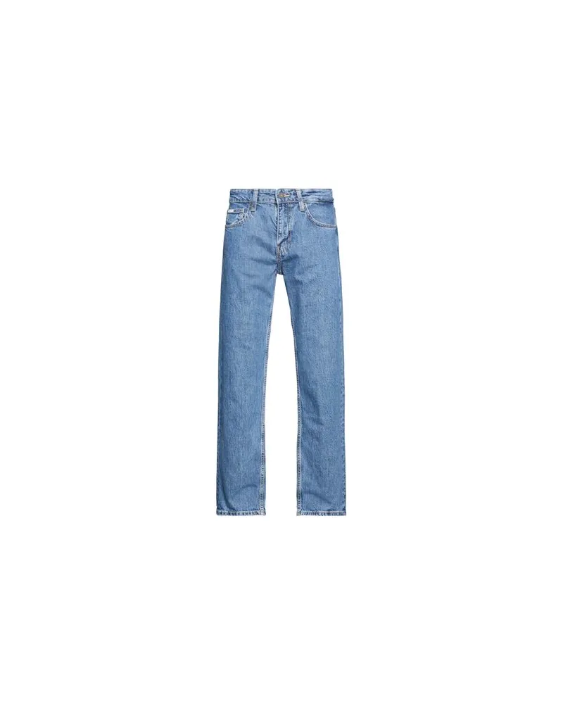 Guess HOSEN & RÖCKE - Jeanshosenauf YOOX.COM Blau
