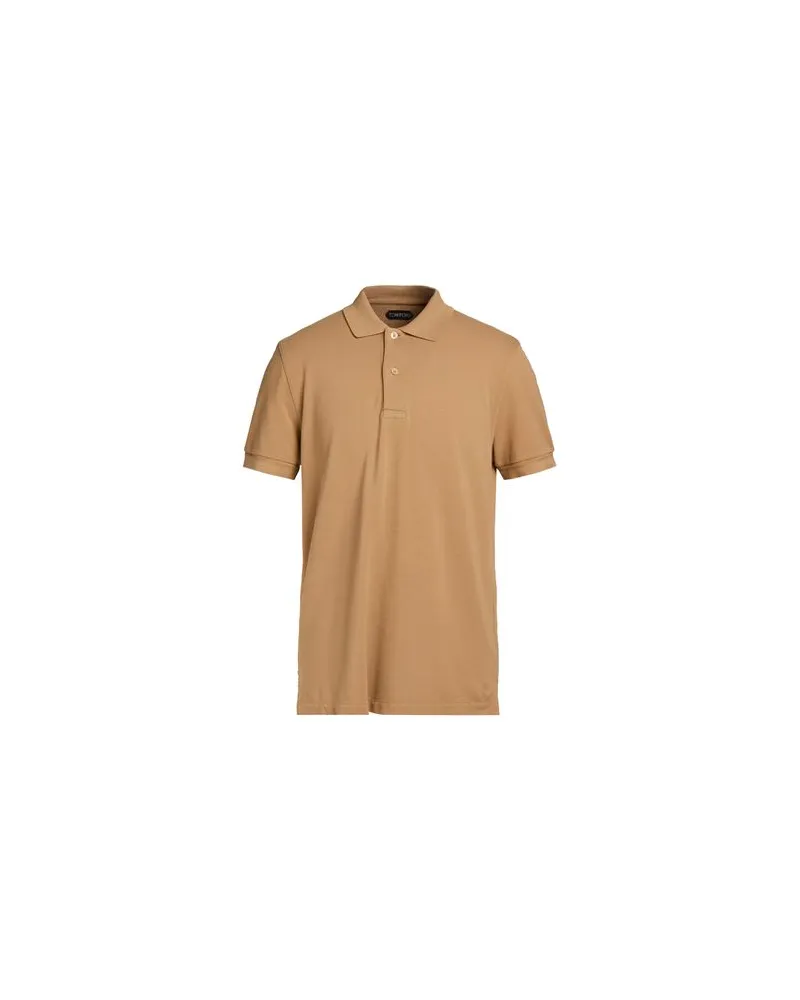Tom Ford TOPS - Poloshirtsauf YOOX.COM Kamel