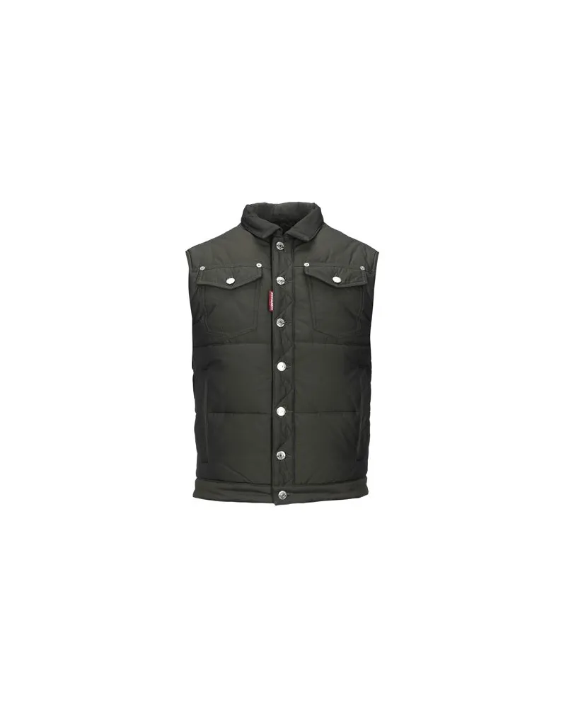 Dsquared2 JACKEN & MÄNTEL - Pufferjacken & Daunenjackenauf YOOX.COM Dunkelgrün