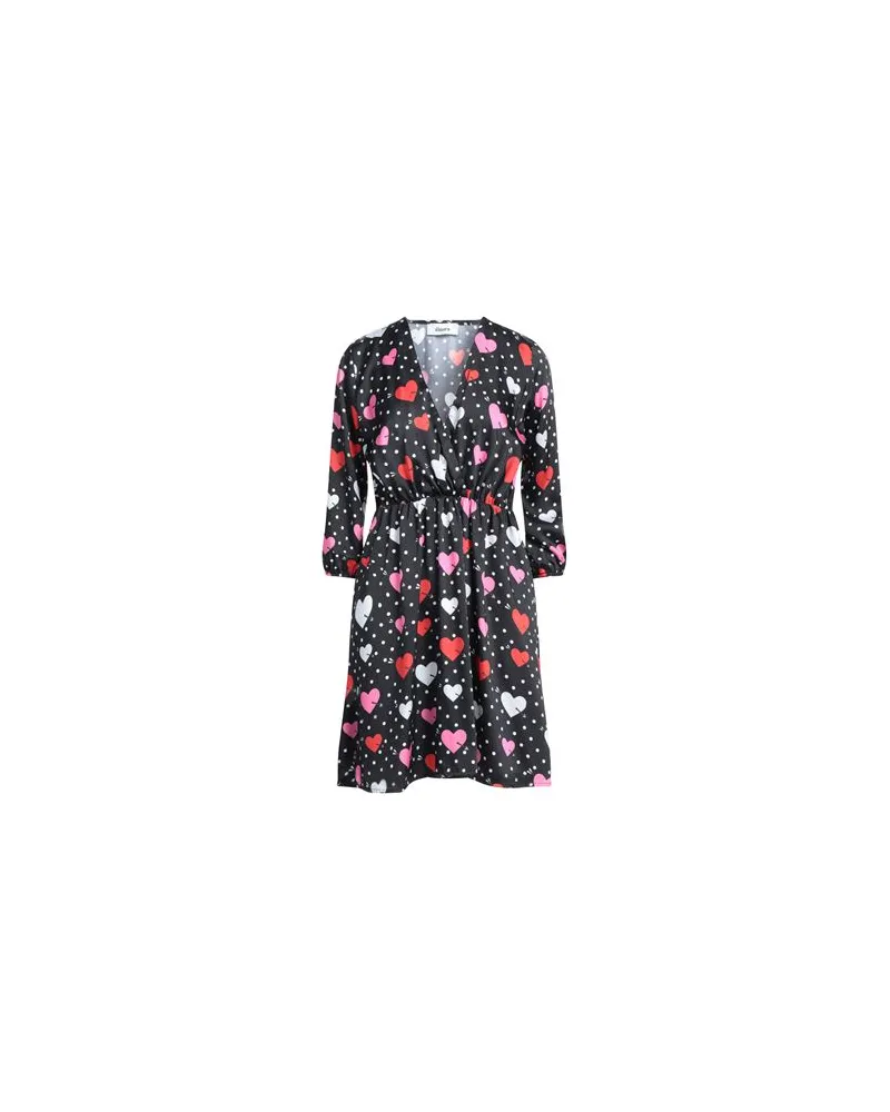 DIMORA KLEIDER - Mini-Kleiderauf YOOX.COM Schwarz