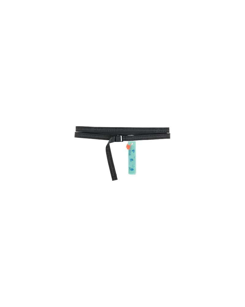 OFF-WHITE Kleinlederwaren - Gürtelauf YOOX.COM Grau