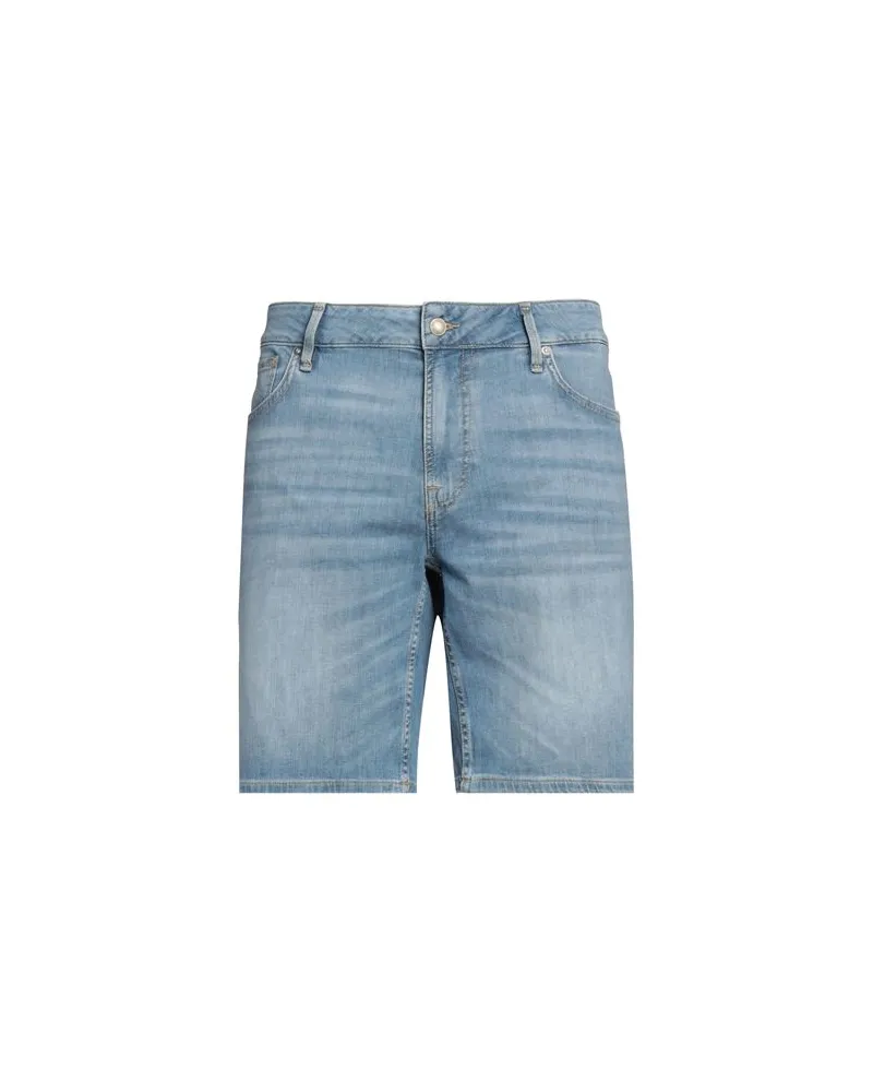 Guess HOSEN & RÖCKE - Jeansshortsauf YOOX.COM Blau