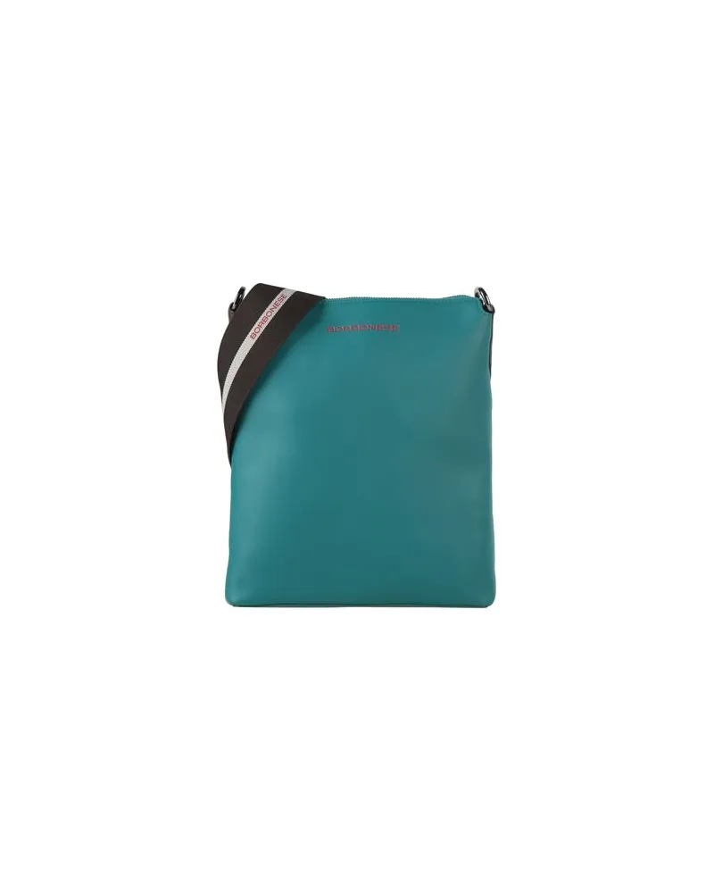 Borbonese TASCHEN - Umhängetascheauf YOOX.COM Aquamarin