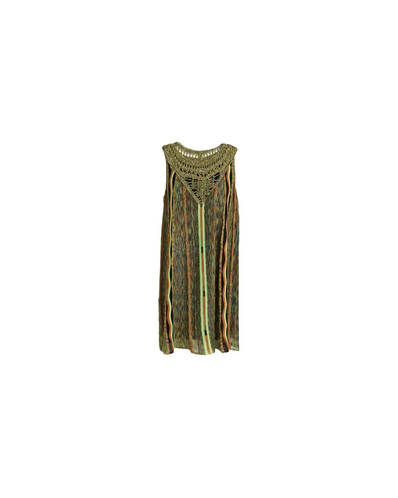 NENETTE KLEIDER - Mini-Kleiderauf YOOX.COM Limettengrün