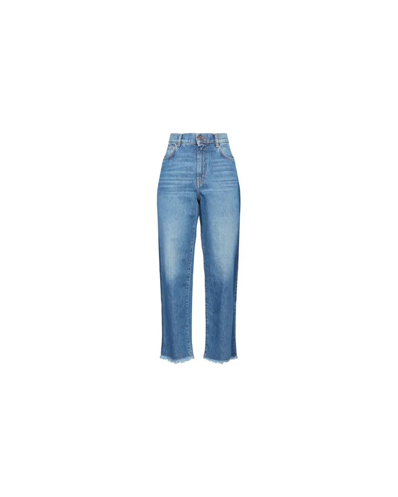 Max Mara HOSEN & RÖCKE - Jeanshosenauf YOOX.COM Blau
