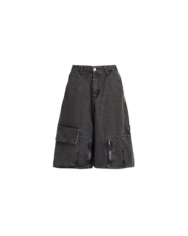 Natasha Zinko HOSEN & RÖCKE - Jeansshortsauf YOOX.COM Schwarz