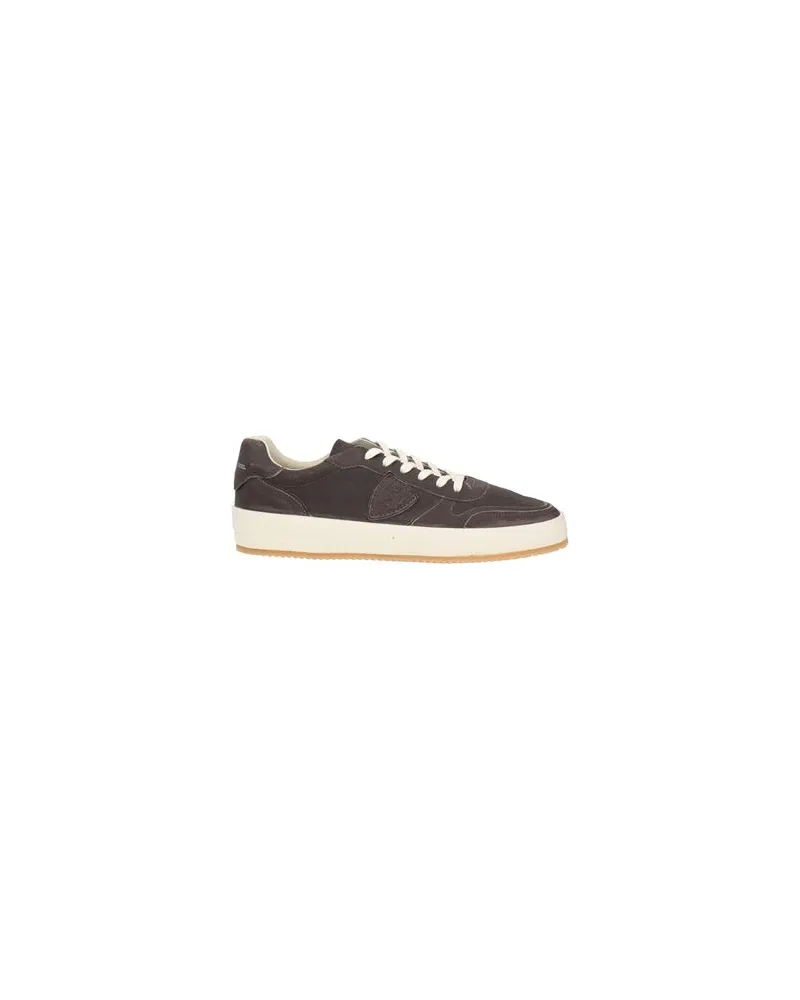 Philippe Model SCHUHE - Sneakersauf YOOX.COM Dunkelbraun