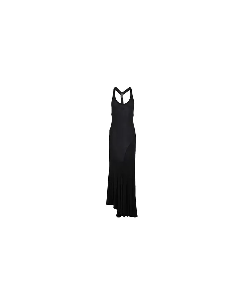 OFF-WHITE KLEIDER - Maxi-Kleiderauf YOOX.COM Schwarz