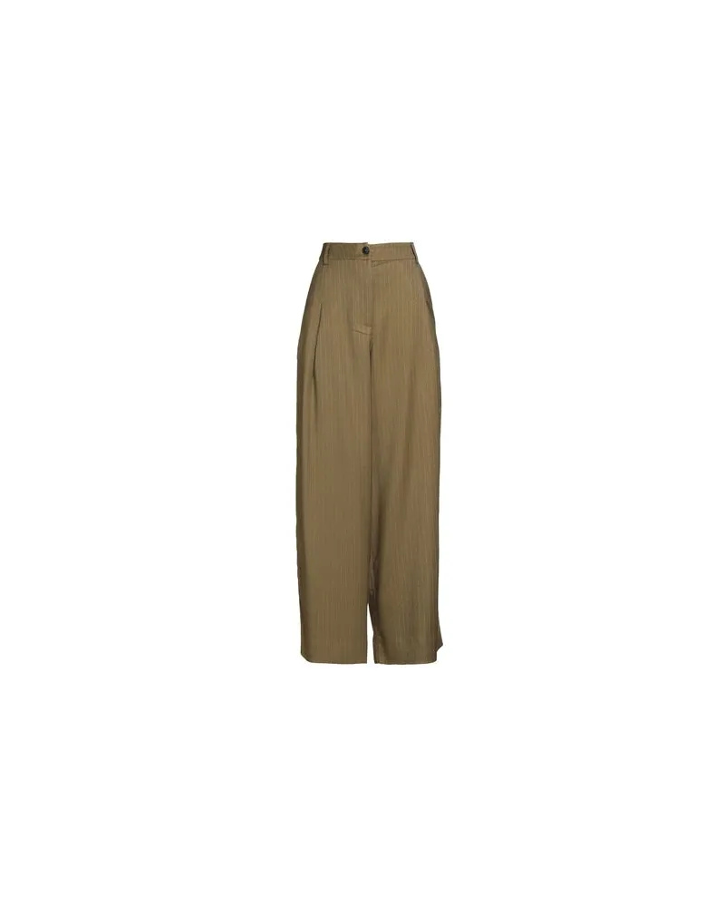 Essentiel HOSEN & RÖCKE - Hosenauf YOOX.COM Salbeigrün