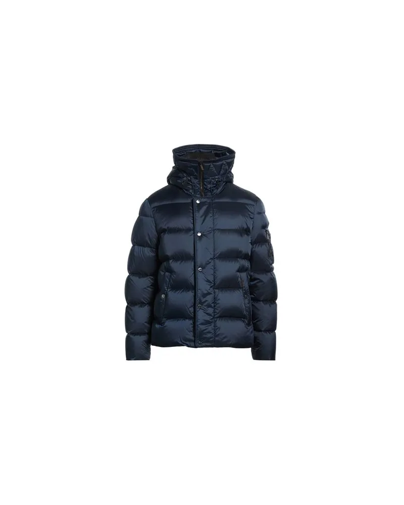 MOORER JACKEN & MÄNTEL - Pufferjacken & Daunenjackenauf YOOX.COM Marineblau