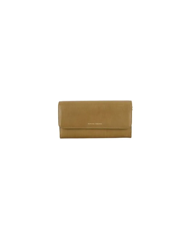 Officine Creative Italia Kleinlederwaren - Brieftaschenauf YOOX.COM Militärgrün