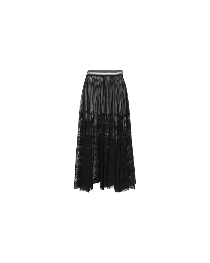 VICOLO HOSEN & RÖCKE - Midi-Röckeauf YOOX.COM Schwarz