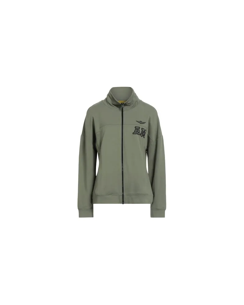 Aeronautica Militare TOPS - Sweatshirtsauf YOOX.COM Militärgrün