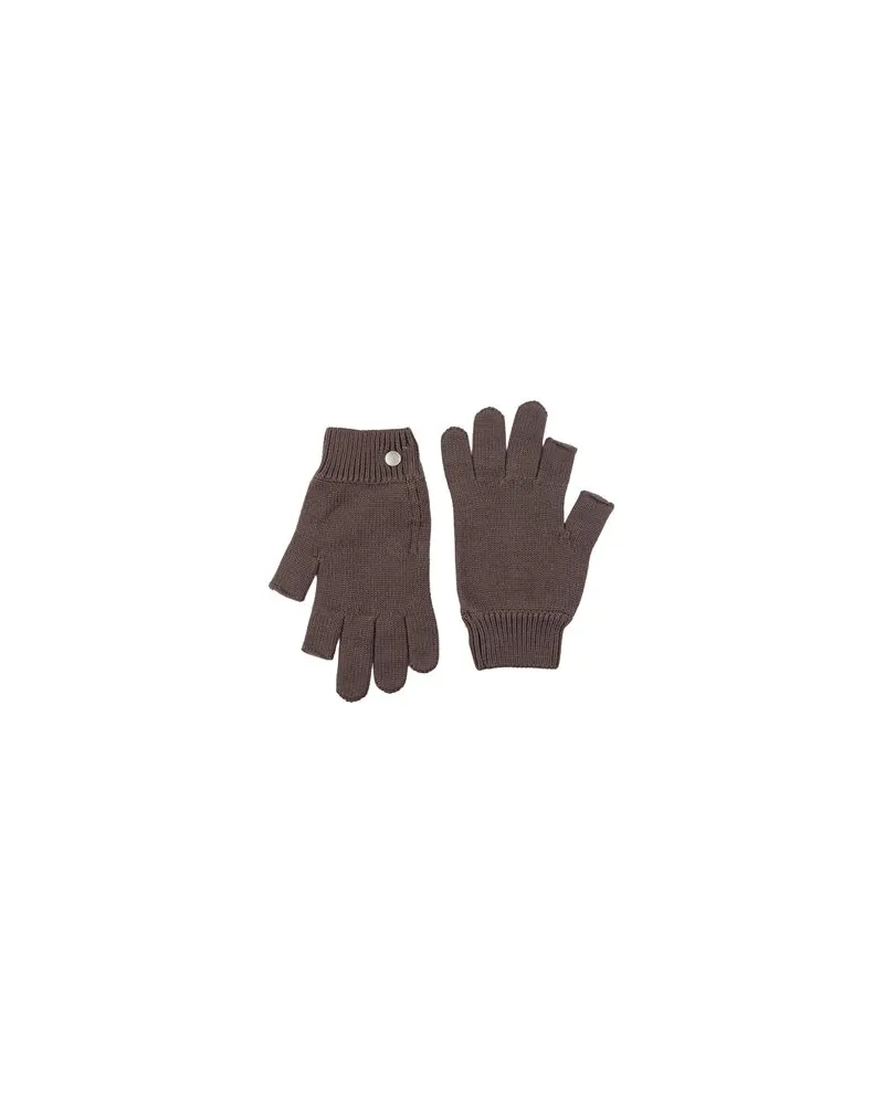 Rick Owens ACCESSOIRES - Handschuheauf YOOX.COM Dunkelbraun