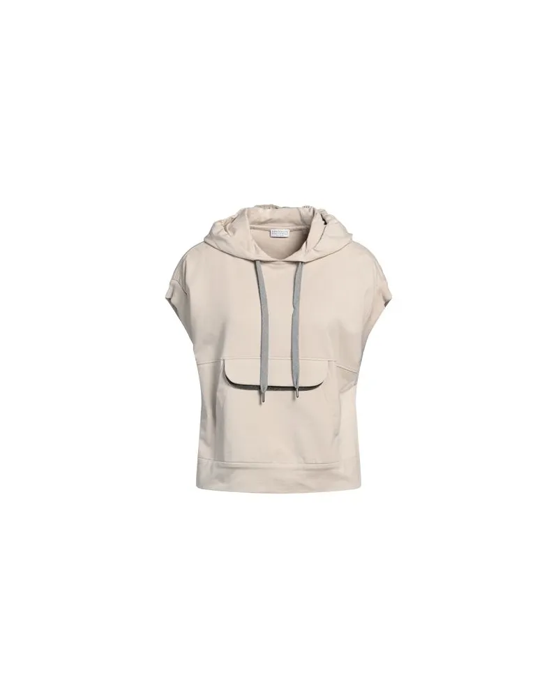 Brunello Cucinelli TOPS - Sweatshirtsauf YOOX.COM Beige