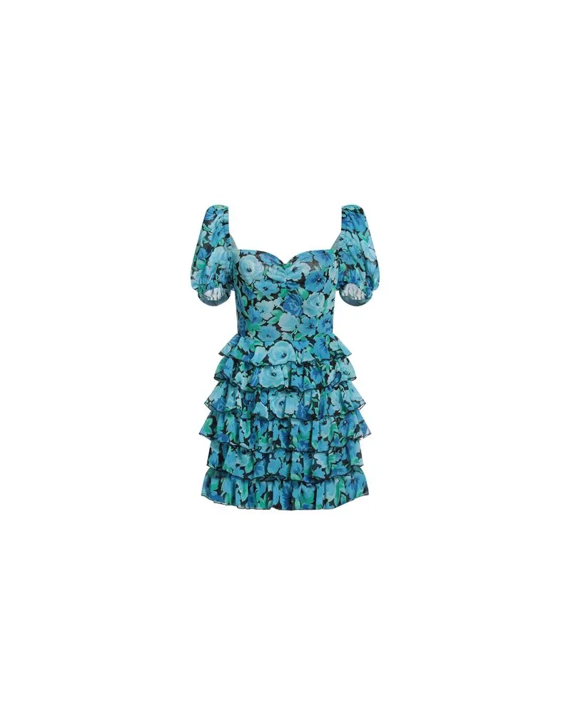 ROTATE Birger Christensen KLEIDER - Mini-Kleiderauf YOOX.COM Azurblau