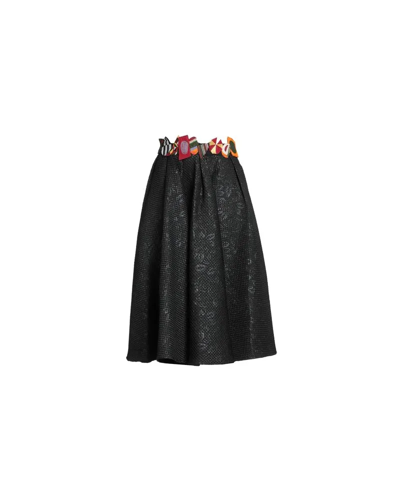Stella Jean HOSEN & RÖCKE - Midi-Röckeauf YOOX.COM Schwarz