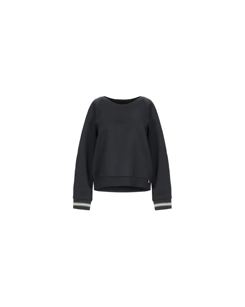 Patrizia Pepe TOPS - Sweatshirtsauf YOOX.COM Schwarz