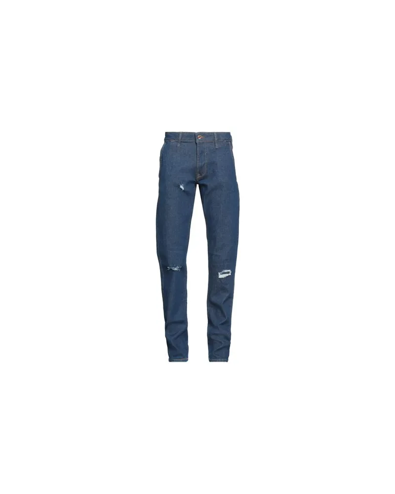 Guess HOSEN & RÖCKE - Jeanshosenauf YOOX.COM Blau