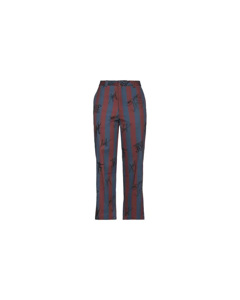 HUF HOSEN & RÖCKE - Hosenauf YOOX.COM Taubenblau