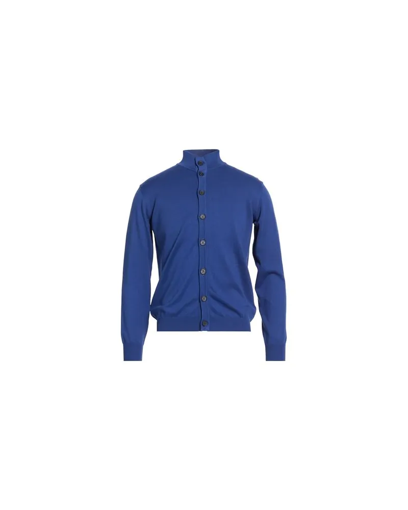 Heritage STRICKWAREN - Strickjackenauf YOOX.COM Blau