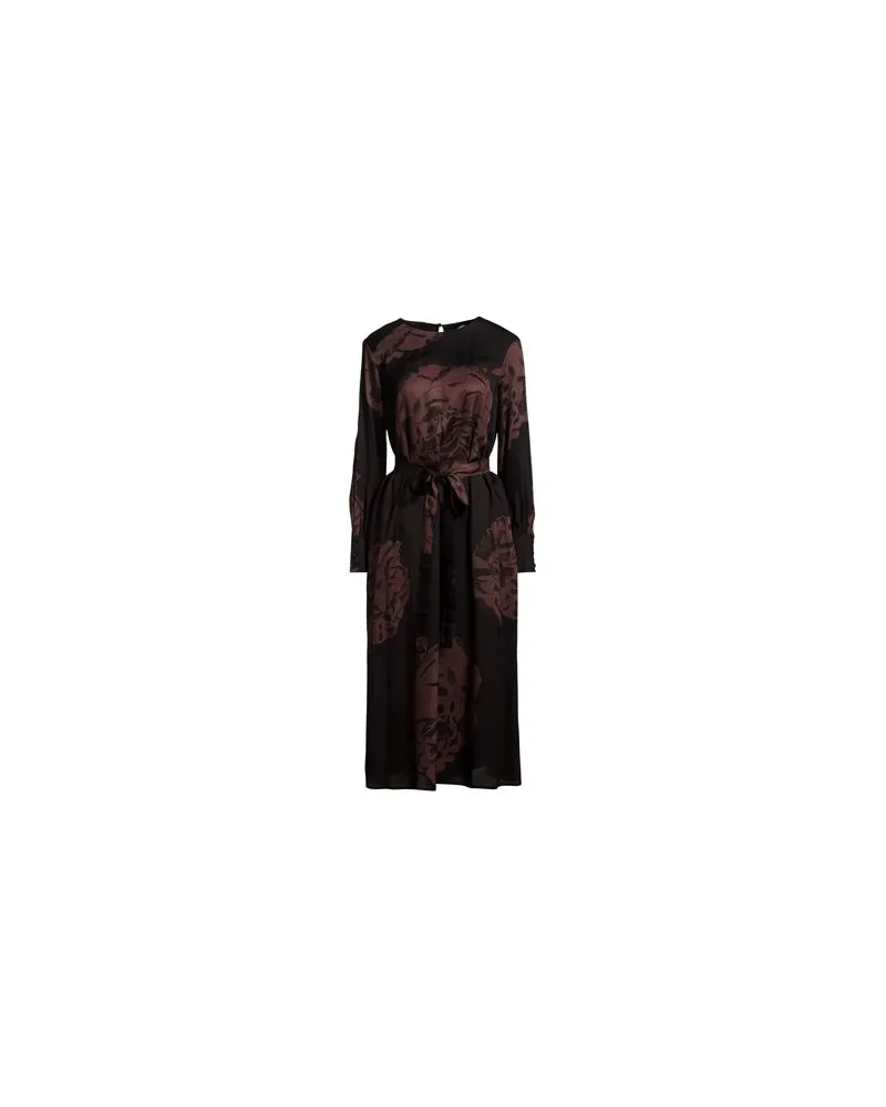 MEIMEIJ KLEIDER - Midi-Kleiderauf YOOX.COM Schwarz