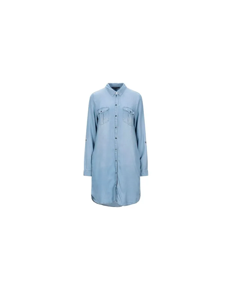 Vero Moda KLEIDER - Mini-Kleiderauf YOOX.COM Blau