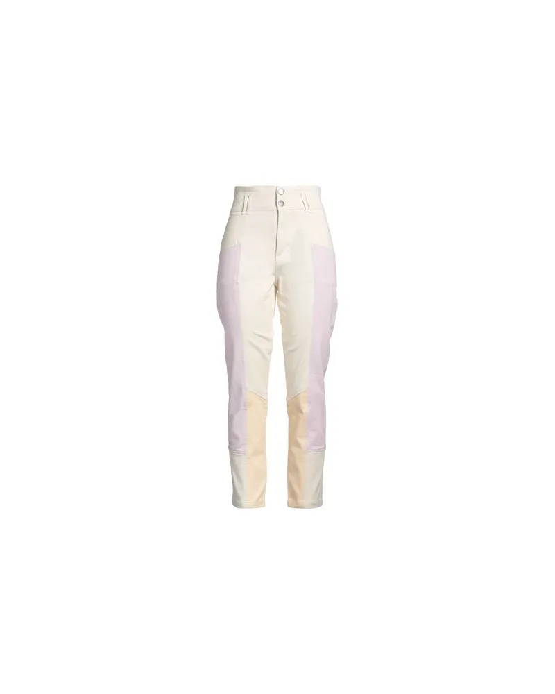 MVP Wardrobe HOSEN & RÖCKE - Hosenauf YOOX.COM Pastellgelb