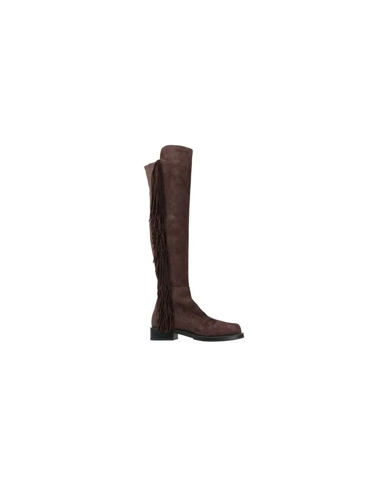 Stuart Weitzman SCHUHE - Stiefelauf YOOX.COM Dunkelbraun
