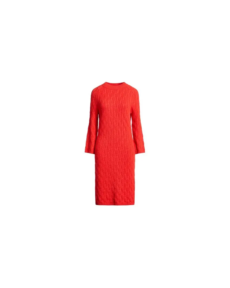 AGNONA KLEIDER - Midi-Kleiderauf YOOX.COM Rot
