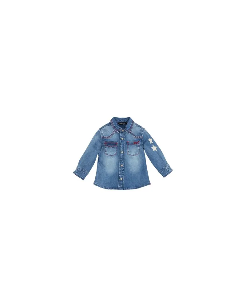 Monnalisa TOPS - Jeanshemdenauf YOOX.COM Blau