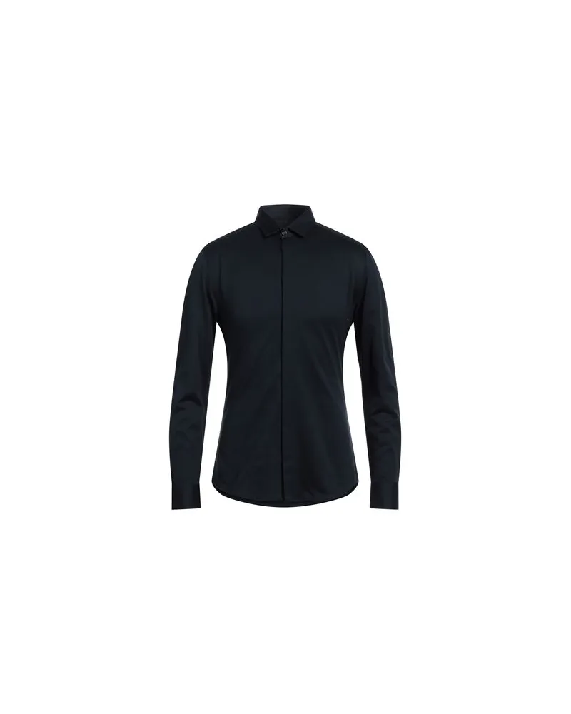 Emporio Armani TOPS - Hemdenauf YOOX.COM Nachtblau