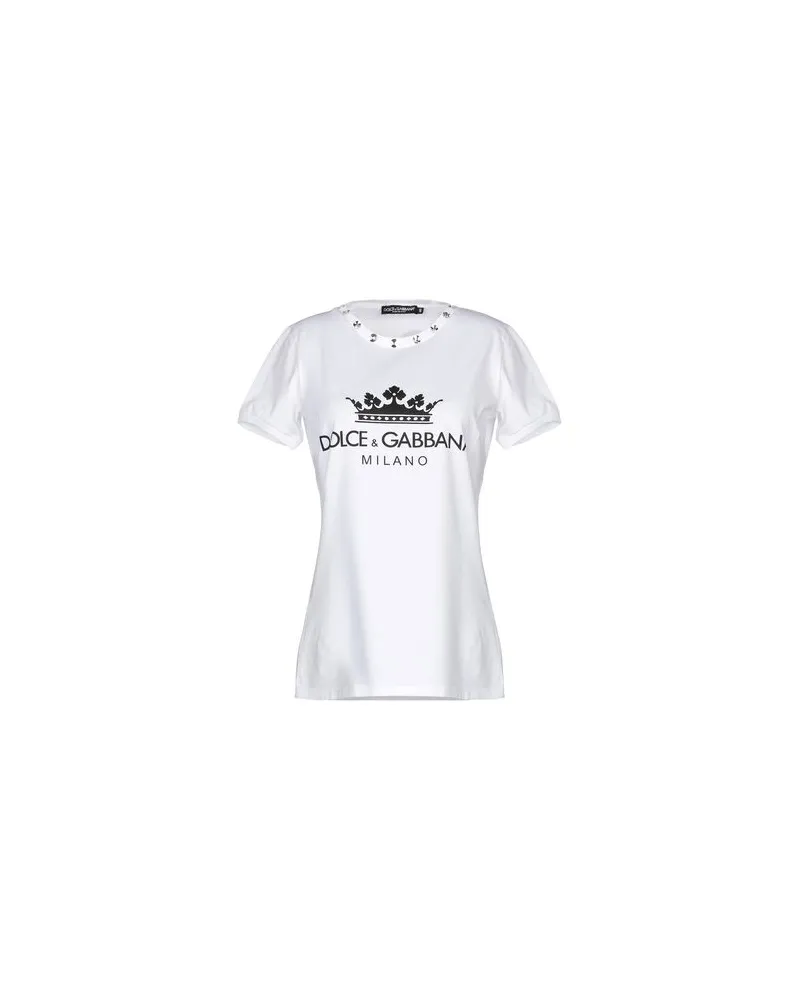 Dolce & Gabbana TOPS - T-shirtsauf YOOX.COM Weiß