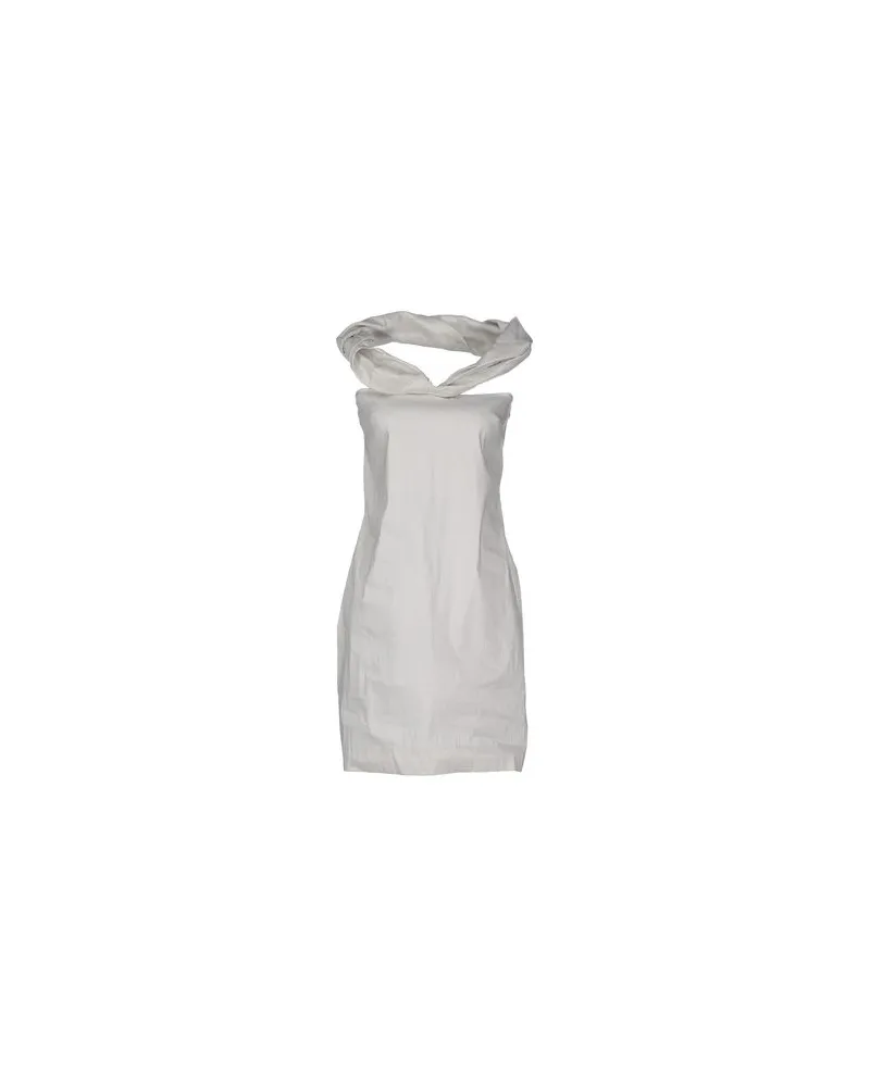 AnnaRita N KLEIDER - Mini-Kleiderauf YOOX.COM Grau