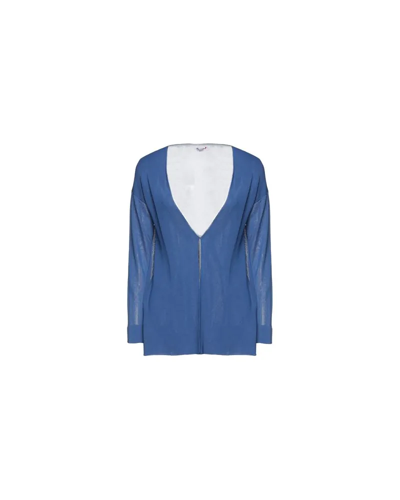 ROSSOPURO STRICKWAREN - Strickjackenauf YOOX.COM Blau