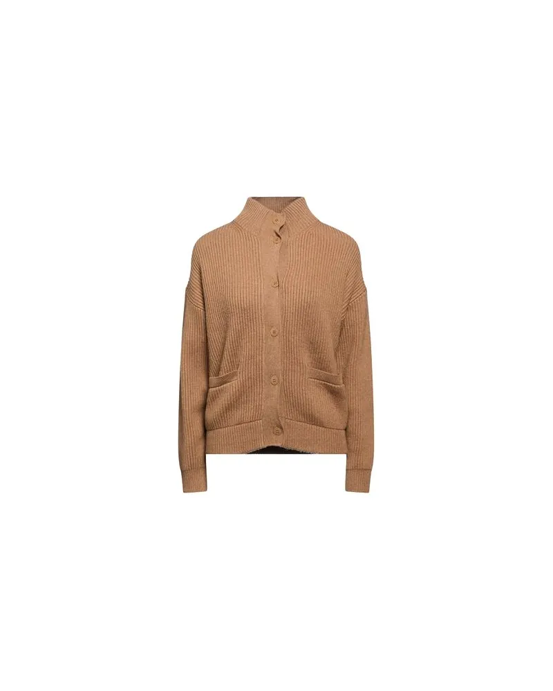 Max Mara STRICKWAREN - Strickjackenauf YOOX.COM Kamel