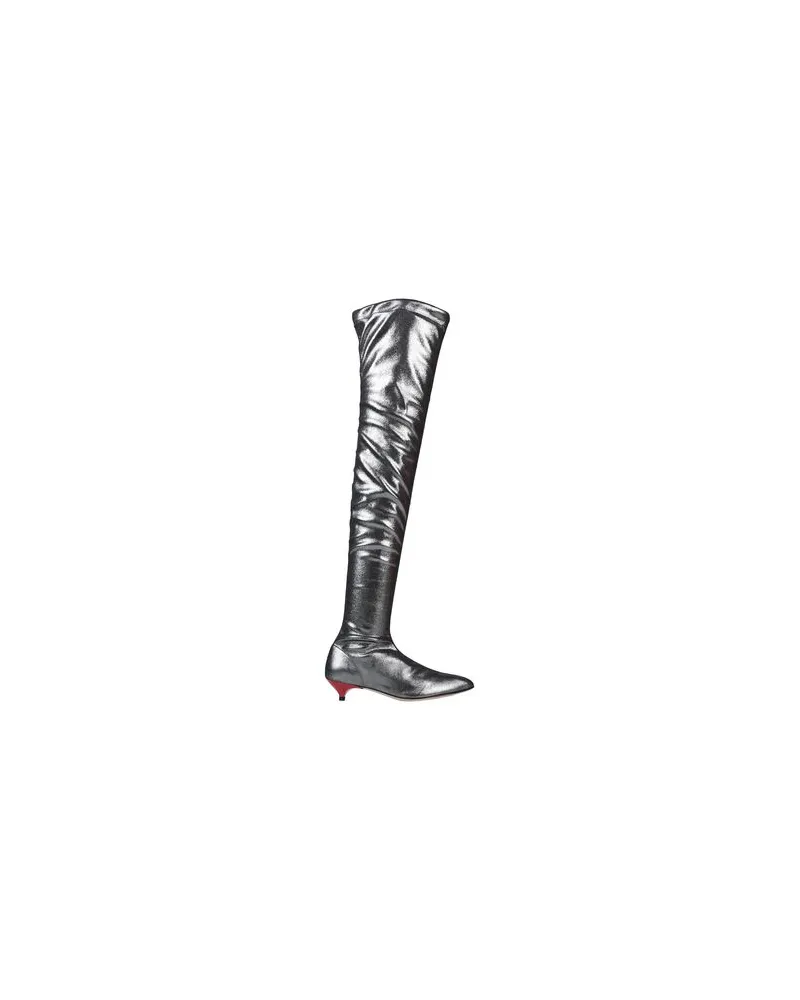 Gia Couture SCHUHE - Stiefelauf YOOX.COM Silber