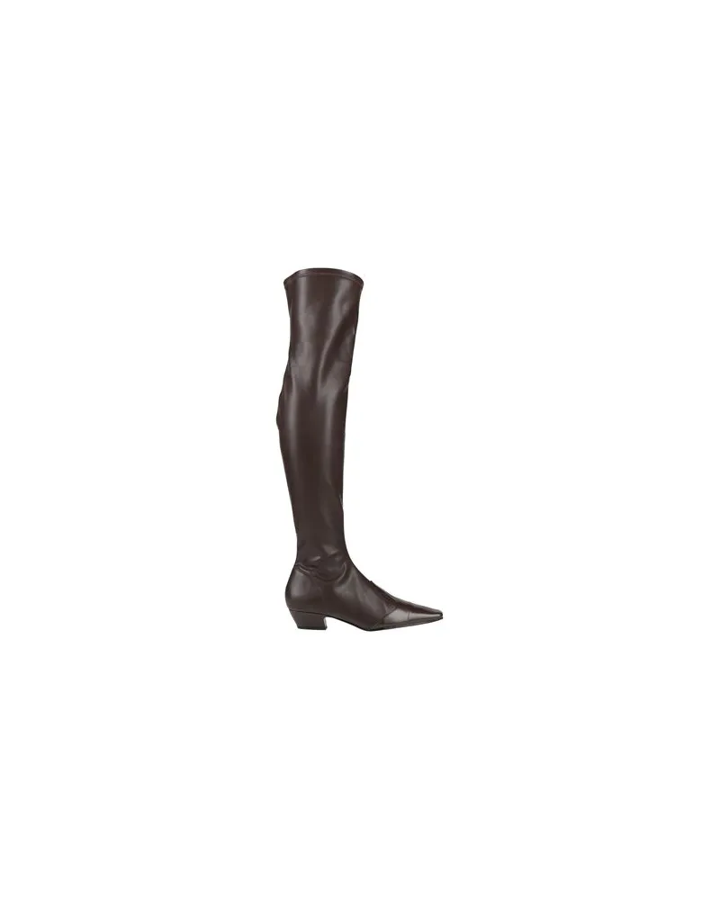 Lola Cruz SCHUHE - Stiefelauf YOOX.COM Dunkelbraun